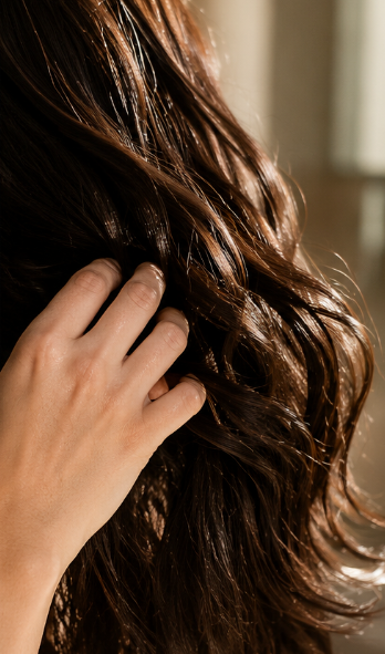 Your hair comes back